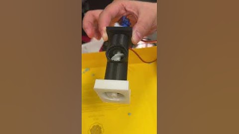 2022-23 QTNT - 3D Printed Automatic Fish Feeder Test 2