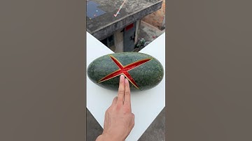 Experiment: Will a watermelon explode if it rolls off a tall building? 🍉💥#shorts