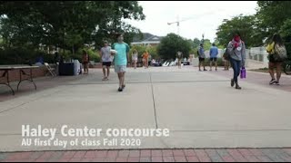 Auburn University first day of class 2020