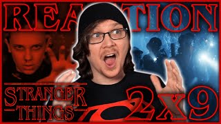 FIRST TIME watching STRANGER THINGS 2x9 Reaction/Review!