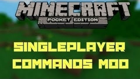 [0.9.5] sprinting and single player commands for minecraft pocket edition for Ios