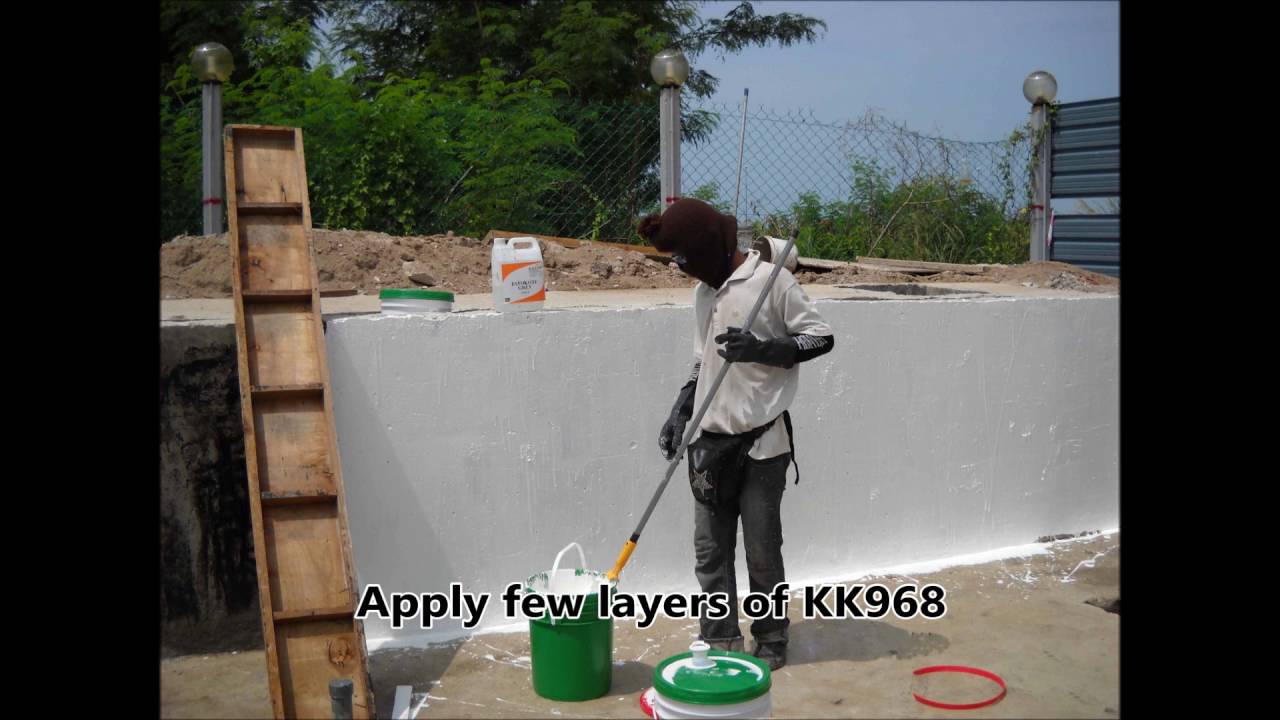 Swimming Pool Waterproofing YouTube