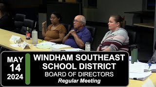 WSESD Bd Mtg 5/14/24