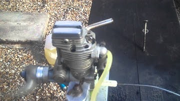 OS FS 40 four stroke test run.