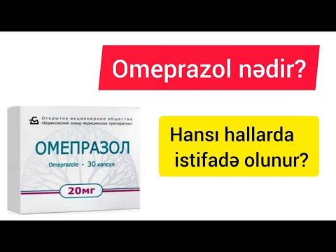 Video: Esomeprazol yeməklə qəbul edilməlidirmi?