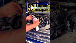 Ford Ecosport Coolant top up #diy #fordecosport Ford Ecosport Coolant top up #diy #fordecosport