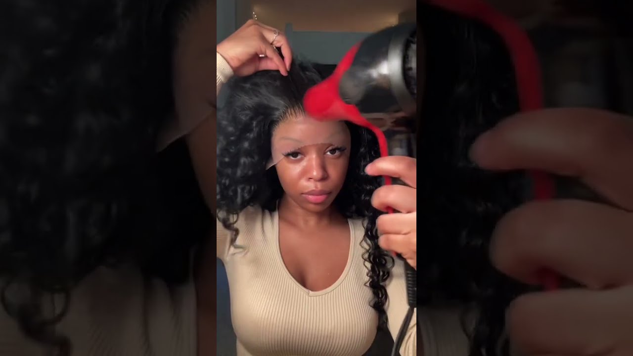 The Stylist Human Hair Blend HD Lace Front Wig 13x6 Invisible Frontal Isis