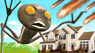 THE VISITOR vs HOUSES?! (Garry's Mod)