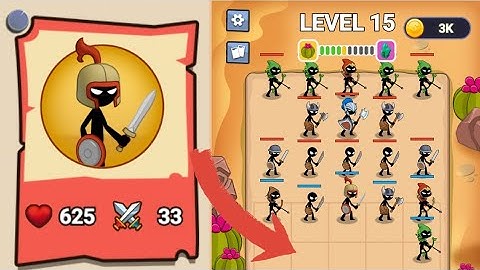 Merge Master: Stick War Legacy - Gameplay Walkthrough Android,ios