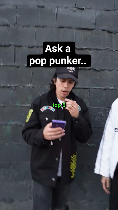 TOP 5 POP PUNK BANDS OF ALL TIME. Who are yours?? We asked Luc singer of Calling All Captains