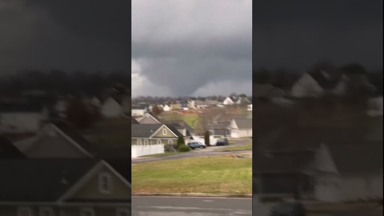 Tornado seen from Olde Stone in Bowling Green, Kentucky