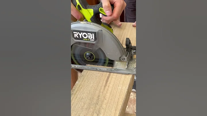 Ryobi 184mm Brushless circular saw #ryobi #18v #brushless