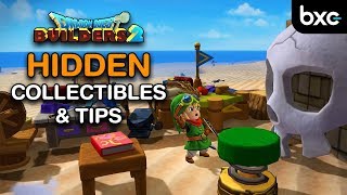 HIDDEN Collectibles & Tips | Link Outfit | Green Jumpad | Naughty Book | Dragon Quest Builders 2