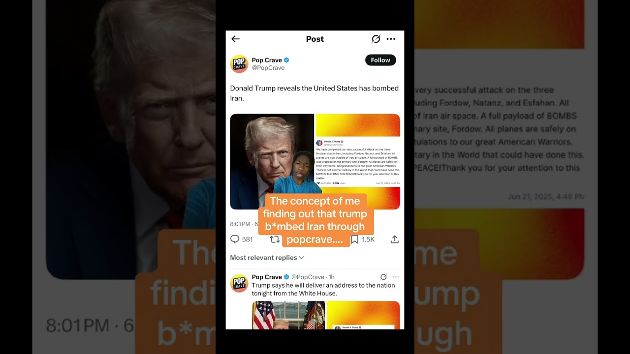 Found out about trump through popcrave?? 