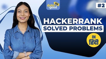 SQL Hackerrank Solved Problems in Hindi | SQL Tutorial For Beginners | Learn SQL