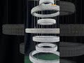 Oversized Luxury Crystal Chandelier Modern Multi Tier Rings For High Ceiling Oversized Luxury Crystal Chandelier Modern Multi Tier Rings For High Ceiling