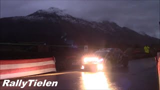 WRC Rallye Monte-Carlo 2025 - Stop Finish and Slow Drive at Shakedwon - Full HD