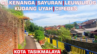 Jalan Martadinata - Cipedes - Gang Kenanga - Gang Sayuran - Leuwiurug - Kudang Uyah Kota Tasikmalaya