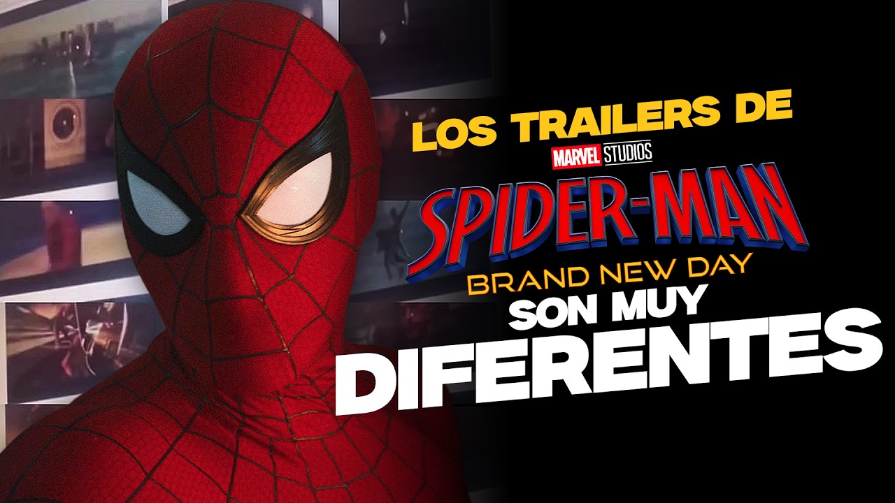 TODAS las DIFERENCIAS en los TRAILERS de Spider-Man BRAND NEW DAY | Uncharted Robbie
