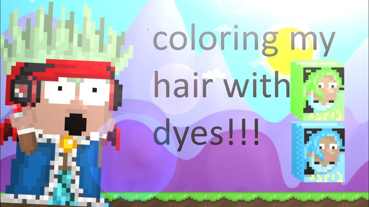  growtopia  hair dye recipe Kayarecipe co