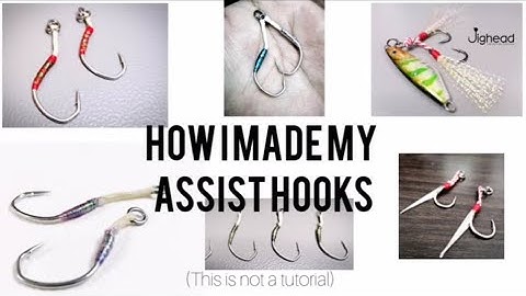How I made my Assist Hooks | Micro Jigging