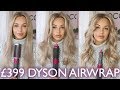 DYSON AIRWRAP 3 WAYS | CURL LASTING TEST & Q&A | Lucy Jessica Carter