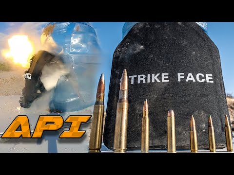 50 cal API vs Level 4 ARMOR PLATE