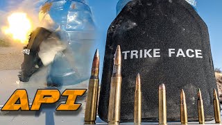 50 cal API vs Level 4 ARMOR PLATE