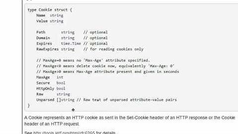 Golang Cookies, Golang Sessions