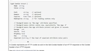 Golang Cookies, Golang Sessions