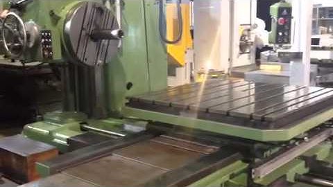 Tos W100A HBM with 4-axis DRO