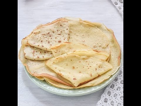 Solo 3 ingredienti per le crepes perfette, farina latte e uova - dolci o salate Ricette che Passione