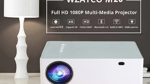 WZATCO M20 Full HD 1080P Projector