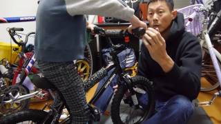 子供向け16インチBMX自転車（DOPPELGANGER DX16）の開封と組み立て