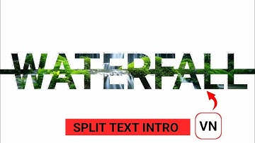 Split screen Text animation in vn Video Editor || VN Tutorial