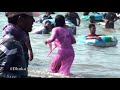 Open Bath in Cox's Bazar Sea Beach