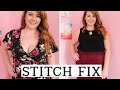My FIRST Stitch Fix Box | Plus Size Fashion *Size 16*