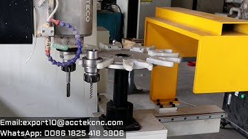 Acctek 5 axis cnc machine show