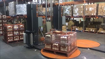 Phoeinx PLPA 2150 Pallet Wrapper Supplied and Installed by Strap and Wrap IPS