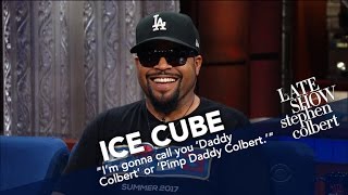 Ice Cube Explains His Moniker And Gives One To Stephen