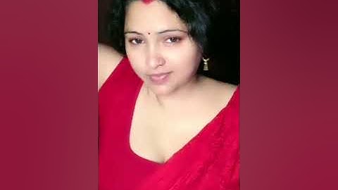 red saree sitting dance outlook tutorial #tango #bigolive @LiveVideoTutorial