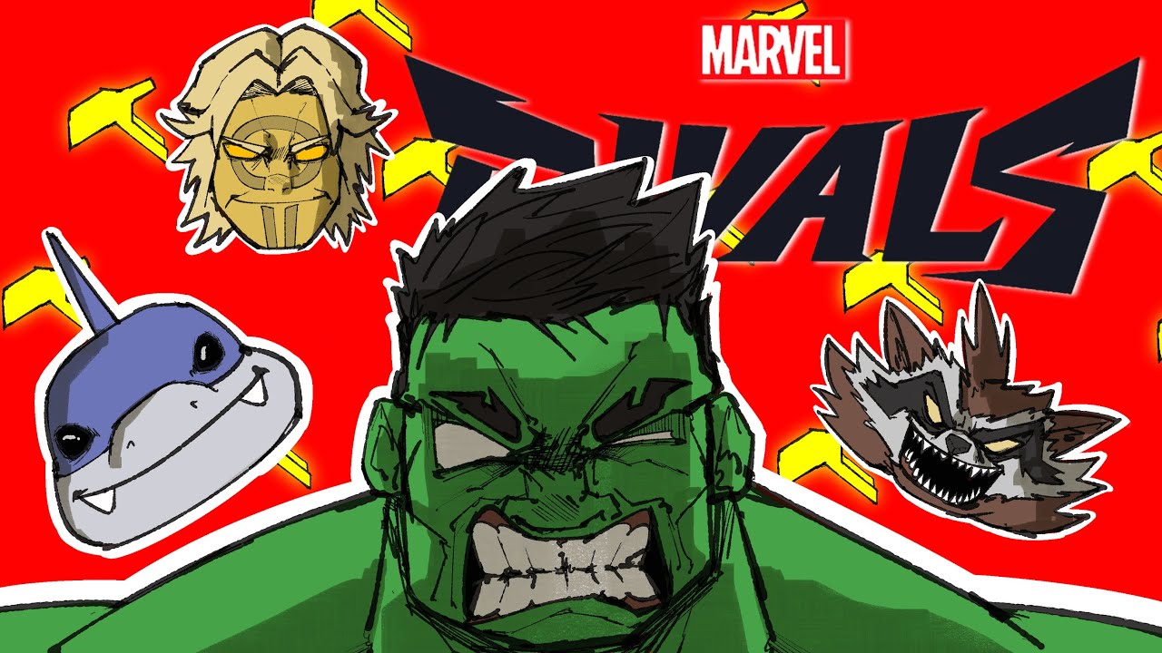 MARVEL RIVALS BUT IT'S 1 TANK 5 HEALERS..