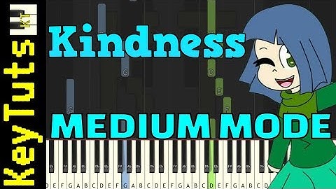 Learn to Play Kindness from Glitchtale (Undertale AU) - Medium Mode
