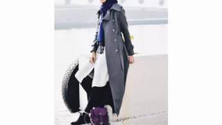 أجمل ازياء المحجبات شتاء 2017 ملابس شتوية للمحجبات casual winter hijab outfits street style hijab