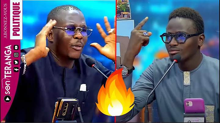 Urgent : Ça chauffe débat houleux entre le Juriste Abdou Khadre et Ouzin Ndiaye...