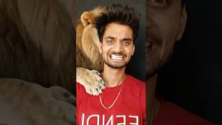 lurcking lion filter tutorial #troll #lion