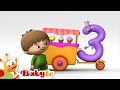 Counting with Charlie & The Numbers - Charlie meets Number 3 | BabyTV