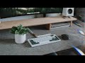 Updating my Desk Setup | Custom Mechanical Keyboard Build