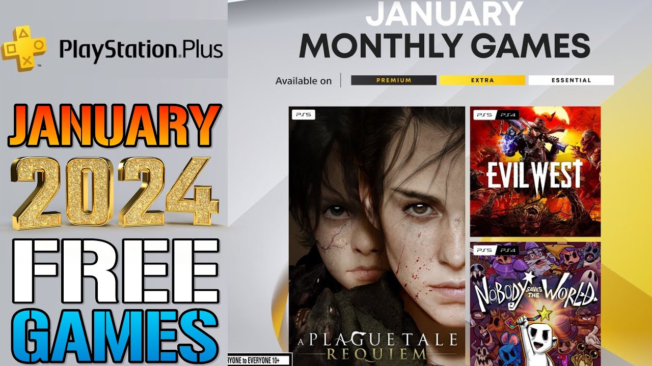 PlayStation Plus January 2024 monthly free games announced - Polygon