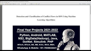 Detection and Classification of Conflict Flows in SDN Using Machine Learning Algorithms